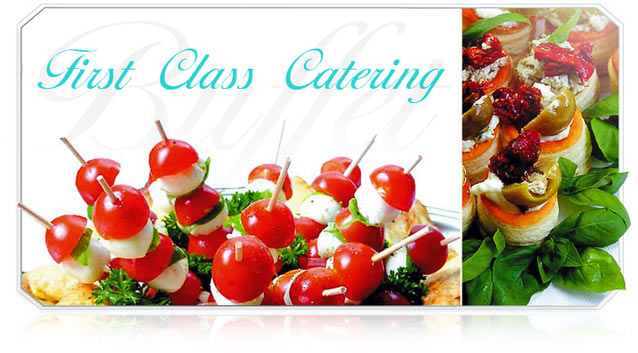 First Class Catering von Feinkost-Spehr. Herrliche Buffets, Fingerfood, Flying Catering, Spanferkel, Antipasti und vieles mehr. Wir beliefern Sie im Raum Berlin und Potsdam - sprechen Sie mit uns., Dateigr. ca. 60 K