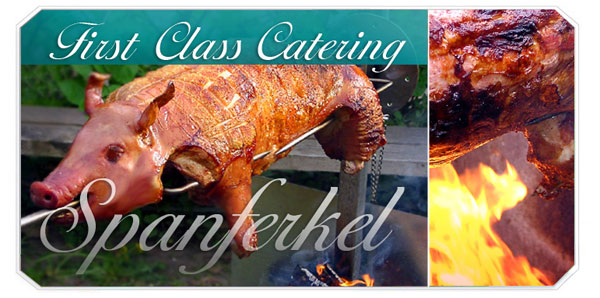 leckeres Grillen: Schwein am Spiess ganz groß - First Class Catering von Feinkost-Spehr für den Großraum Berlin und Potsdam, 63 K