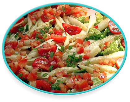 Tomate-Spargelsalat Detail, 35 K