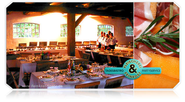 Wir bieten auch Personalservice zum Buffet von Feinkost-Spehr, First Class Catering fuer den Grossraum Berlin und Potsdam