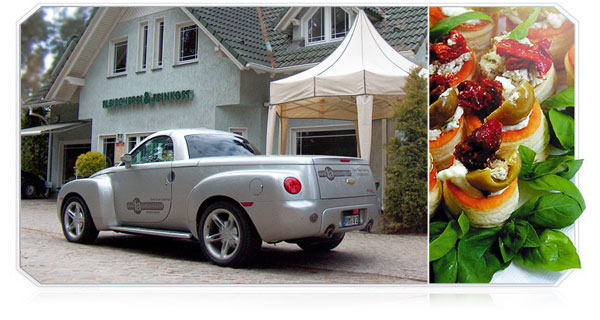 Feinkost Spehr, First Class Catering vom 1aPartyservice fuer den Raum Berlin und Potsdam - Unser Lieferwagen mit umweltfreundlichem Gasantrieb, 61 K